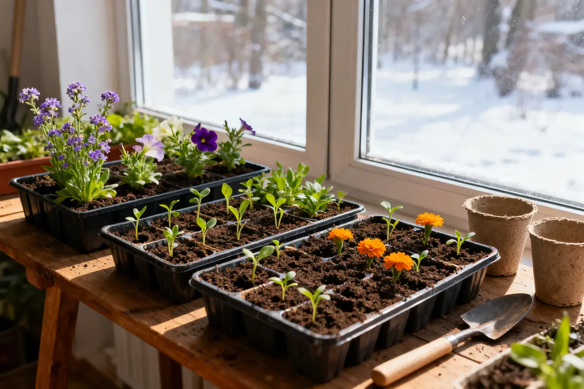 Février en intérieur : ces semis que vous oubliez… et qui métamorphosent votre été