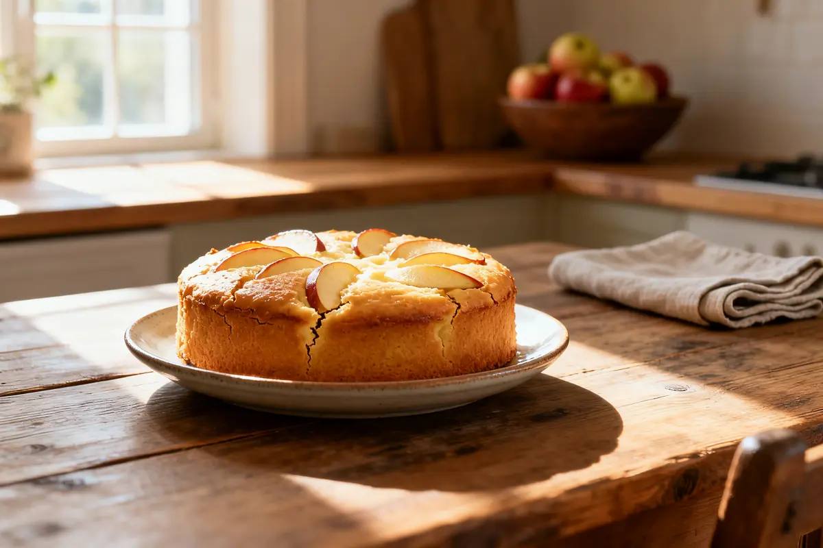 Gâteau pommes‑yaourt : le secret de ma grand‑mère qui rend tout le monde accro dès la première bouchée