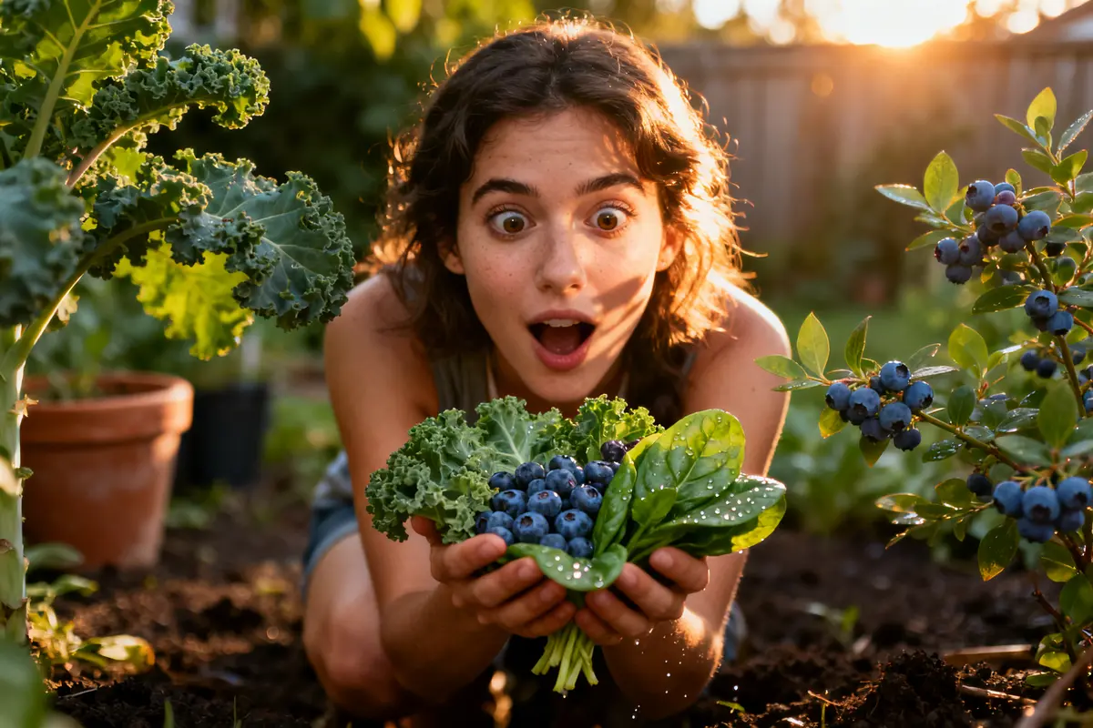 Épinards, myrtilles, kale : 10 superaliments faciles à cultiver dans votre jardin