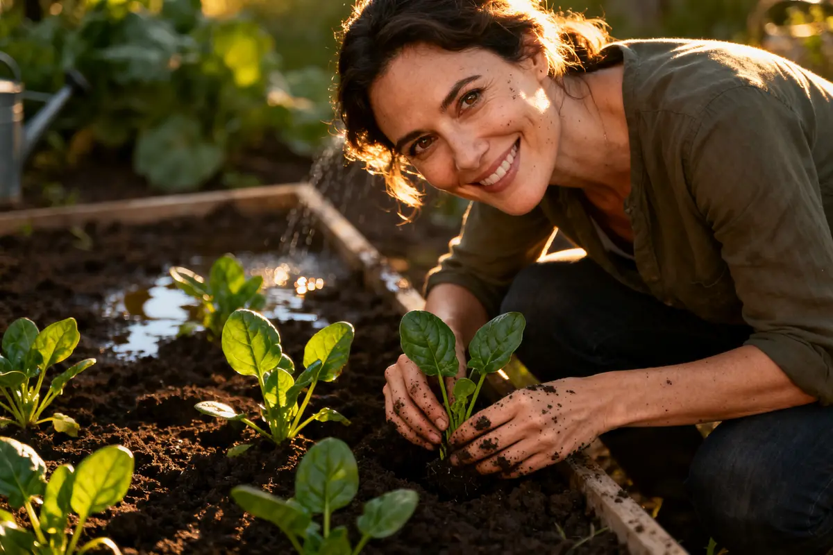 « Épinards : les étapes clés pour réussir leur plantation au jardin »